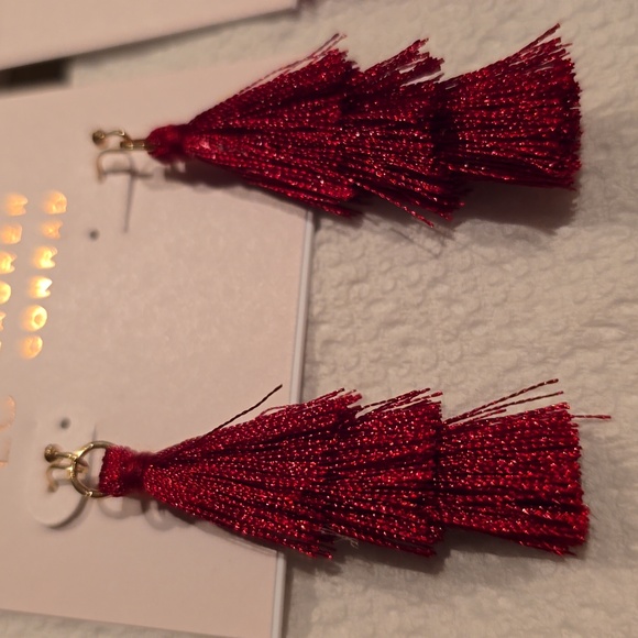 LC LAUREN CONRAD BRAND WOMEN'S FUN DANGLE EARRINGS BUNDLE OF 2 PAIR - Picture 4 of 9